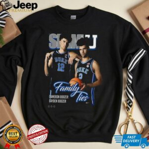 Brothers Cameron Boozer Cayden Boozer Slam Cover T shirt