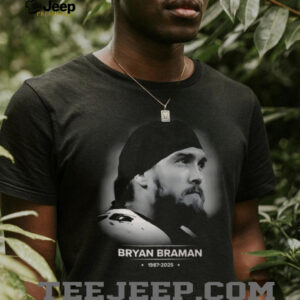 Bryan Braman 1987 2025 in Memory shirt