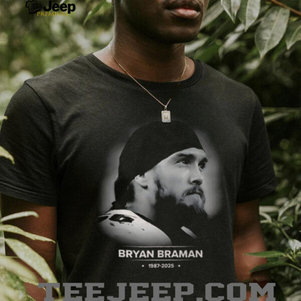 Bryan Braman 1987 2025 in Memory shirt