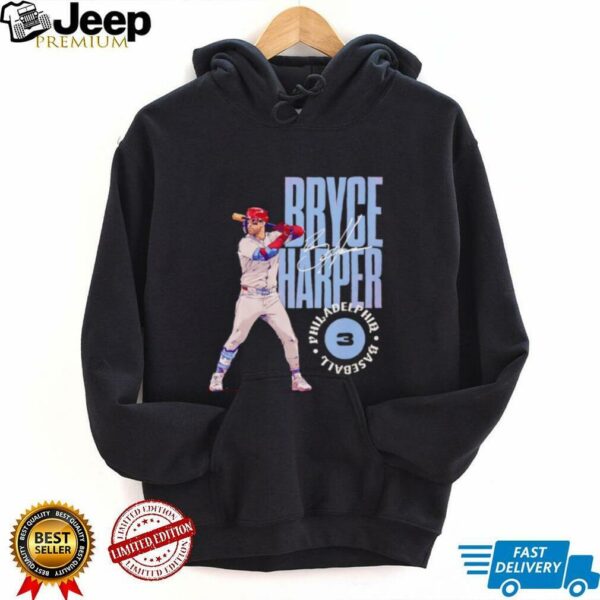Bryce Harper Philadelphia Phillies stamp signature shirt