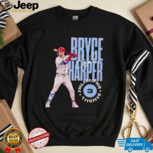Bryce Harper Philadelphia Phillies stamp signature shirt