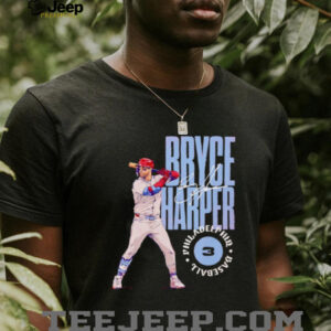 Bryce Harper Philadelphia Phillies stamp signature shirt