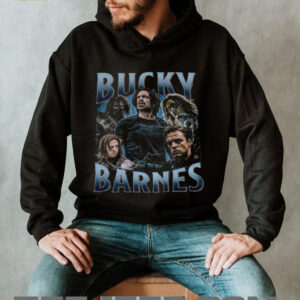 Bucky Barnes marvel super heroes vintage shirt