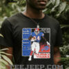 Detroit Lions Jared Goff Emoji Washed Oversized Vintage Men’s Shirt