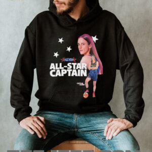 Caitlin Clark WNBA All Star 2025 Captain and two time All Star shirt