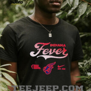 Caitlin Clark Wearing Indiana Fever Script Fade Core shirt