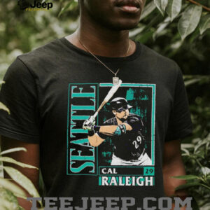 Cal Raleigh card style Seattle Mariners Shirt