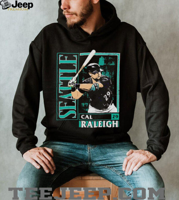Cal Raleigh card style Seattle Mariners Shirt