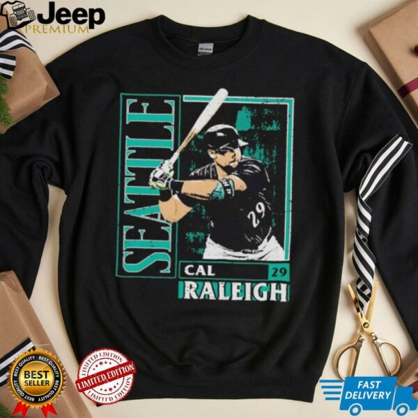 Cal Raleigh card style Seattle Mariners Shirt