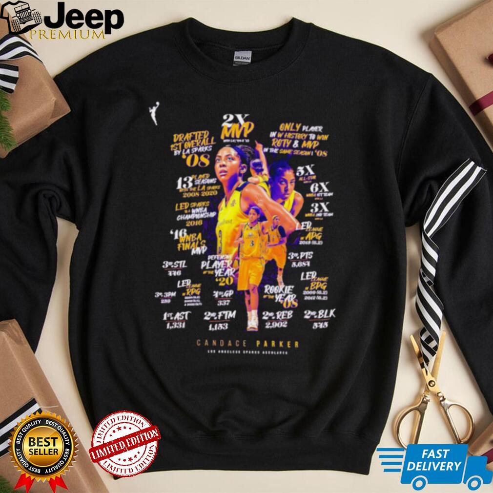 Candace Parker Los Angeles Sparks 2X MVP shirt design