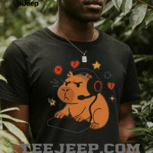 Capy gamer rage quit shirt