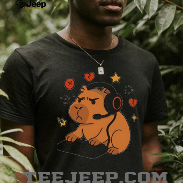 Capy gamer rage quit shirt