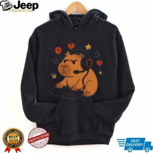 Capy gamer rage quit shirt