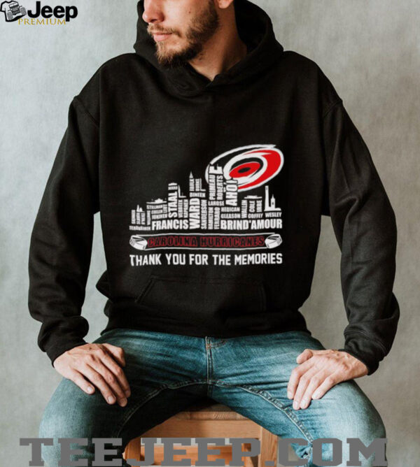Carolina Hurricanes thank you for the memories shirt
