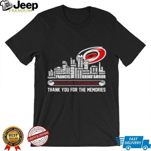 Carolina Hurricanes thank you for the memories shirt