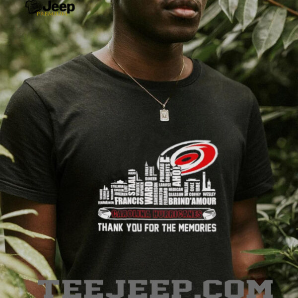 Carolina Hurricanes thank you for the memories shirt