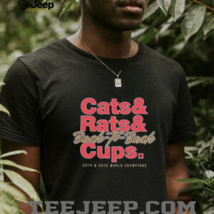 Cats & Rats & Back to Back Cups Florida Hockey Shirt