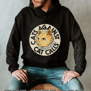 Cats against cat calls logo shirt