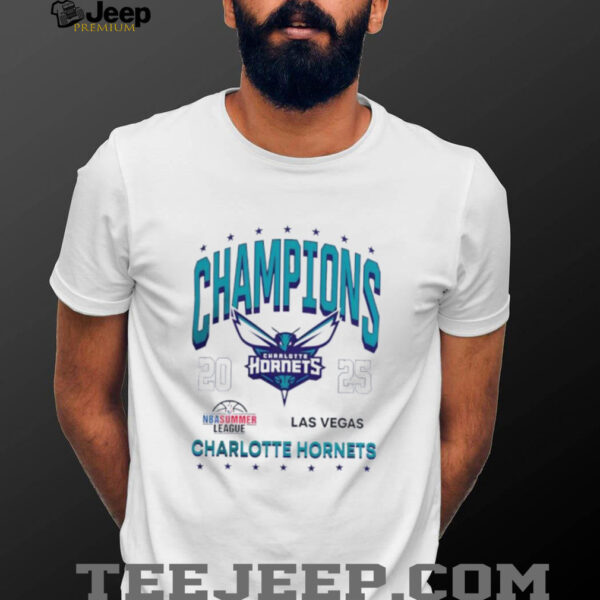 Charlotte Hornets 2025 NBA Las Vegas Summer League Champions T Shirt