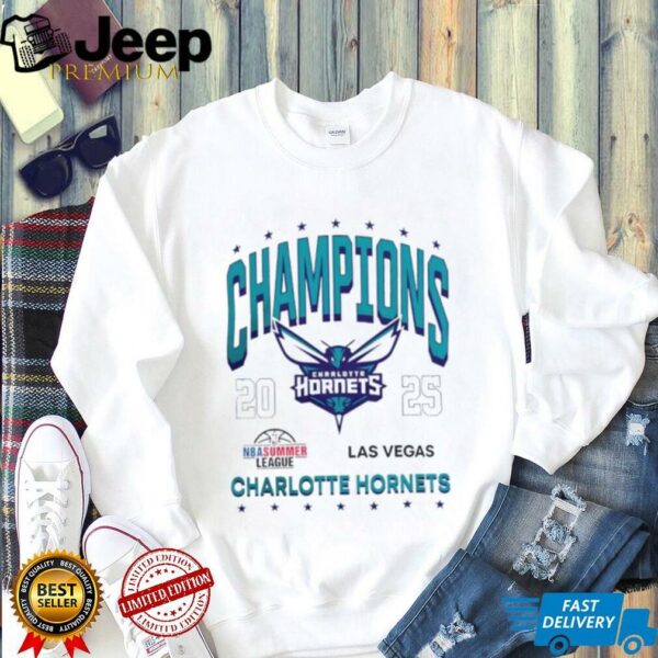 Charlotte Hornets 2025 NBA Las Vegas Summer League Champions T Shirt