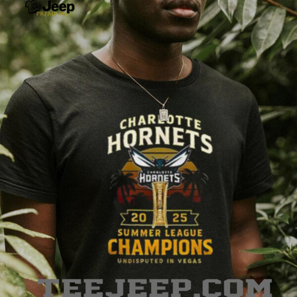 Charlotte Hornets 2025 Summer League Champions Special Shirt