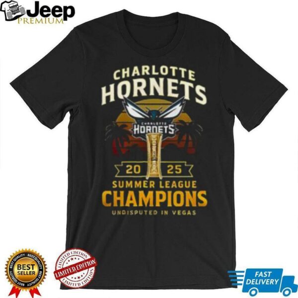 Charlotte Hornets 2025 Summer League Champions Special Shirt