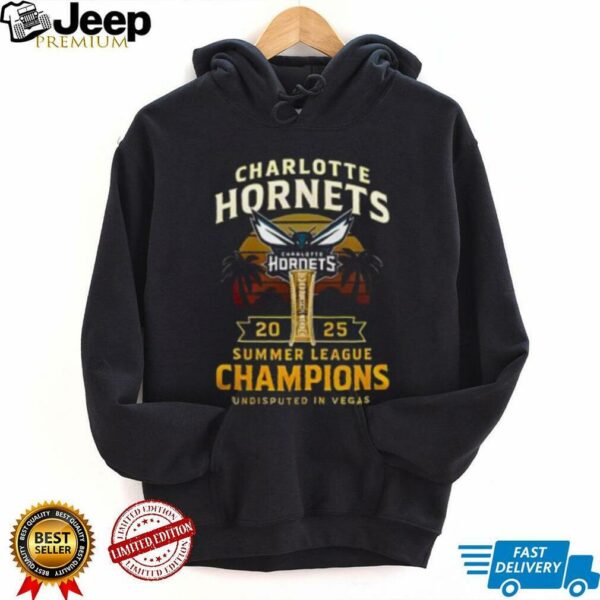 Charlotte Hornets 2025 Summer League Champions Special Shirt