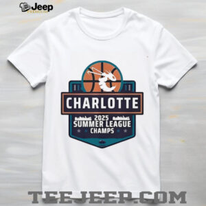 Charlotte Hornets 2025 Summer League Champs shirt