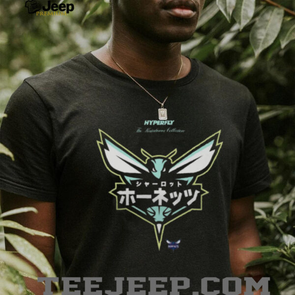 Charlotte Hornets Hyperfly Katakana x 2025 All Star Game T Shirt