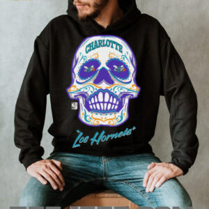 Charlotte Hornets Mitchell & Ness Hardwood Classics Sugar Skull Hometown...