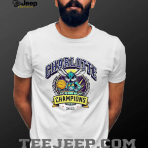 Charlotte Hornets NBA 2K26 Summer League Champions 2025 shirt