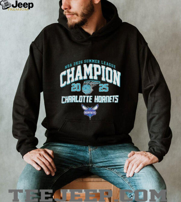 Charlotte Hornets NBA 2k26 Summer League 2025 Las Vegas Champions shirt
