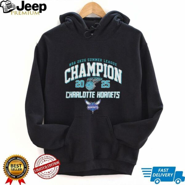 Charlotte Hornets NBA 2k26 Summer League 2025 Las Vegas Champions shirt