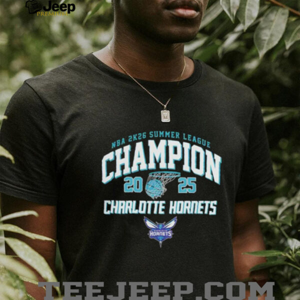 Charlotte Hornets NBA 2k26 Summer League 2025 Las Vegas Champions shirt
