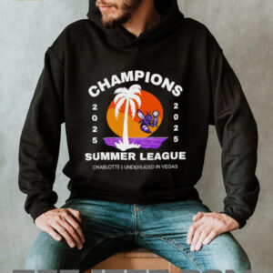 Charlotte Hornets NBA Summer League Champions 2025 shirt
