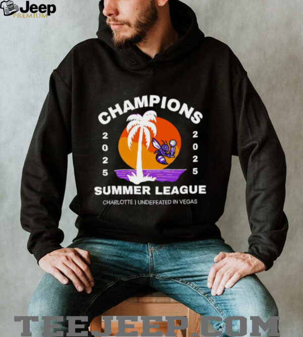 Charlotte Hornets NBA Summer League Champions 2025 shirt