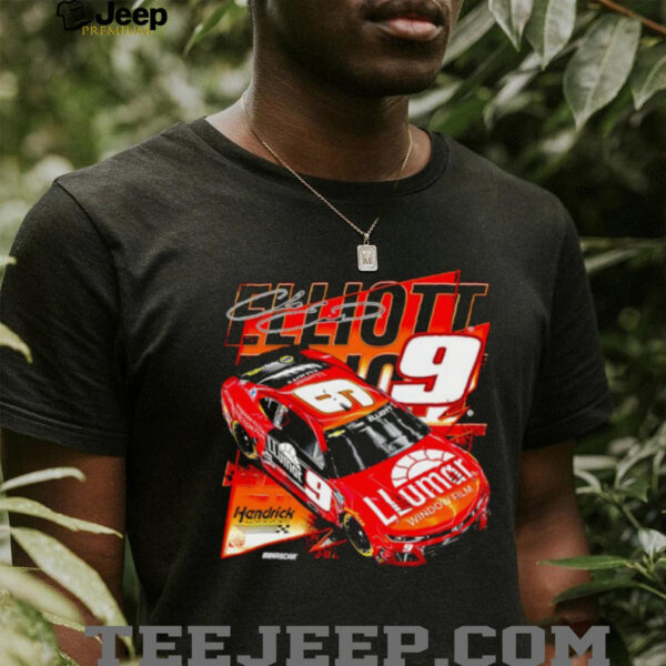Chase Elliott Hendrick Motorsports Team Collection Llumar signature shirt