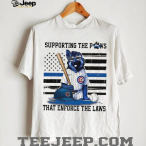 Chicago Cubs Supporting The Paws That Enforce The Laws T...