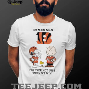 Cincinnati Bengals Charlie Brown Snoopy Bengals Forever Not Just When...