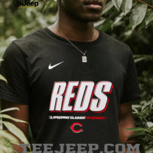 Cincinnati Reds 2025 MLB Speedway Classic Wordmark shirt