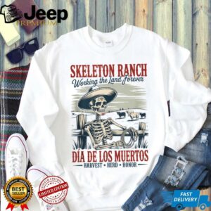 Classic Mexican Granjero DíA De Los Muertos Cowboy Shirt