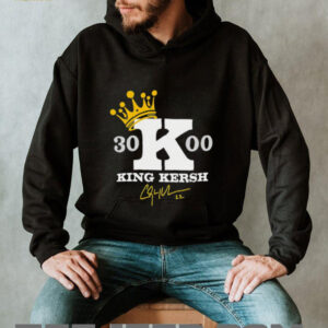 Clayton Kershaw 3000 Career Strikeouts King Kersh signature shirt
