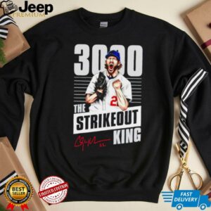 Clayton Kershaw 3000 The Strikeouts King signature shirt