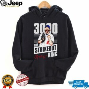 Clayton Kershaw 3000 The Strikeouts King signature shirt