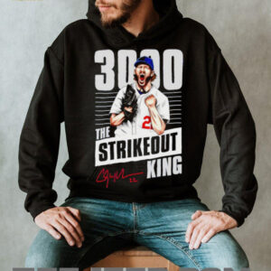 Clayton Kershaw 3000 The Strikeouts King signature shirt