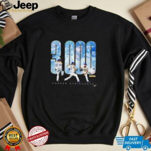 Clayton Kershaw Los Angeles Dodgers 3000 Career Strikeouts shirt