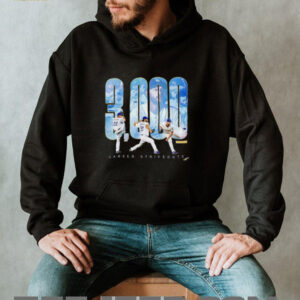 Clayton Kershaw Los Angeles Dodgers 3000 Career Strikeouts shirt