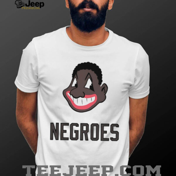 Cleveland Negroes Cleveland Indians logo shirt