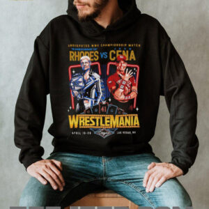 Cody Rhodes vs. John Cena WrestleMania 41 shirt