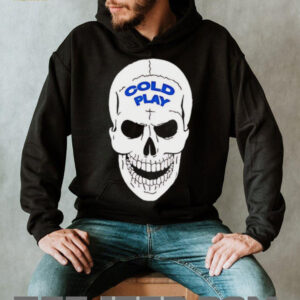 Coldplay skull astronomy shirt